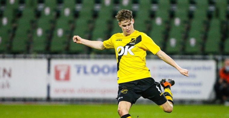 Feyenoord-talent maakt vlieguren in Breda: 'Dit volgend jaar ook laten zien'