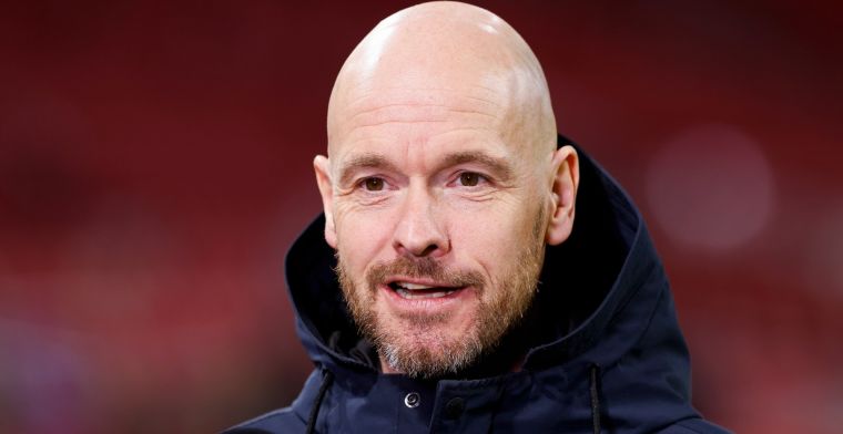 Ten Hag vol lof bij Ajax: 'Ik moet uitkijken wat ik zeg, anders gaat hij zweven'