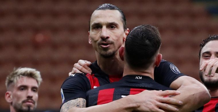 'Ibrahimovic krijgt er geen genoeg van en onderhandelt met AC Milan'