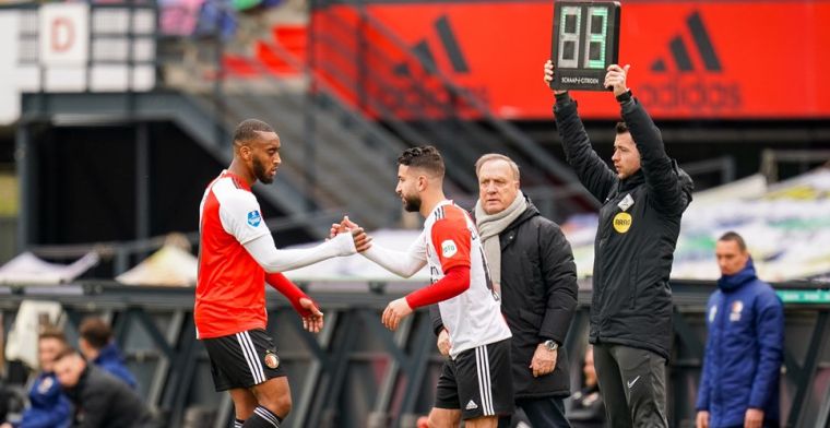 Advocaat ziet Feyenoord-debutant stoute schoenen aantrekken: 'Vond ik mooi'