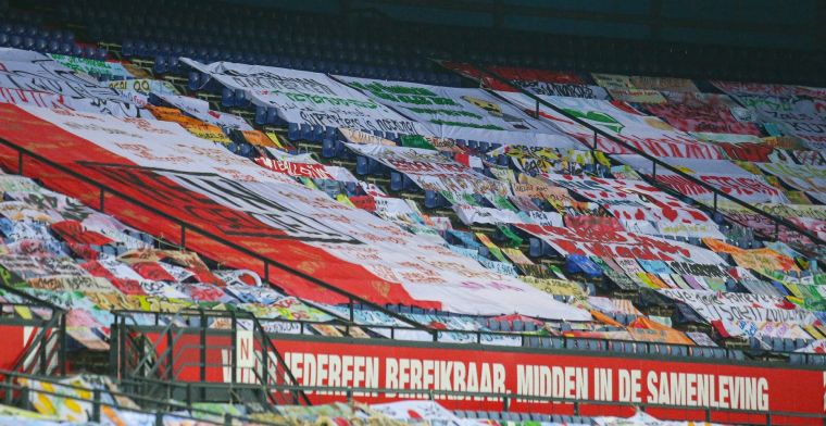 Spandoeken konden blijven liggen in Kuip: 'Is aan het stadion zelf'