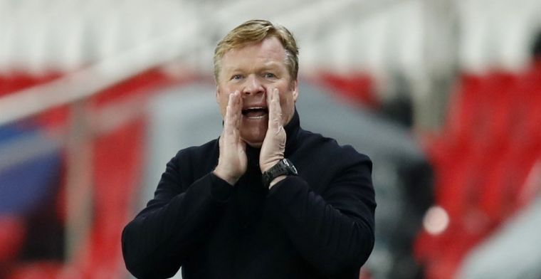 De Boer verwacht kritiek voor Koeman bij verlies: 'Toen wilden ze andere coach'