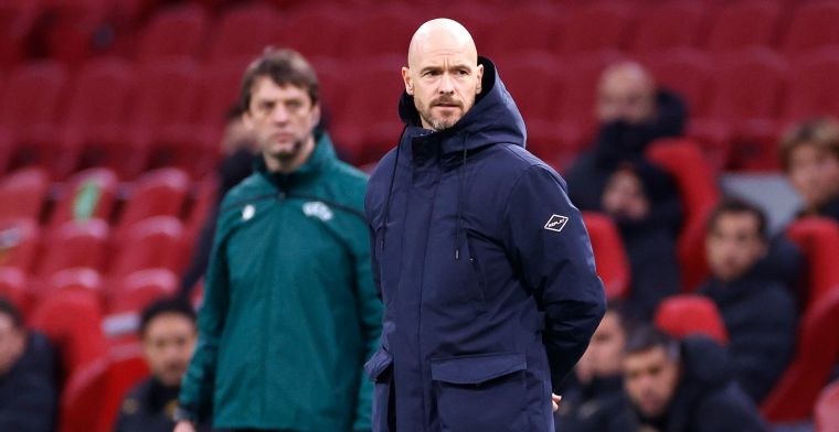 Ten Hag vol vertrouwen: 'Ajax ziet de progressie die hij dit jaar heeft gemaakt'
