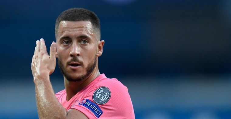 VIDEO: Fitte Hazard traint voluit mee bij Real Madrid en lijkt klaar voor Barça