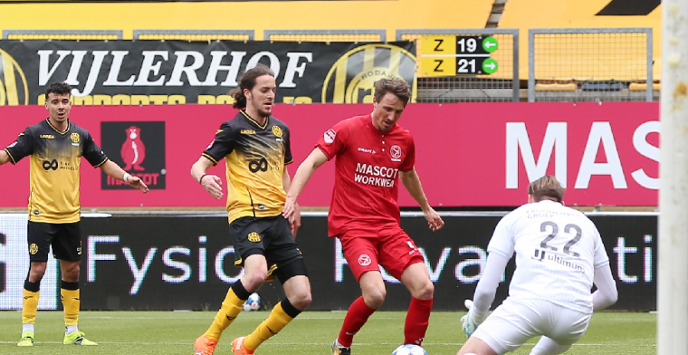 Geen winnaar in Kerkrade bij frustrerende wedstrijd van 23 minuten