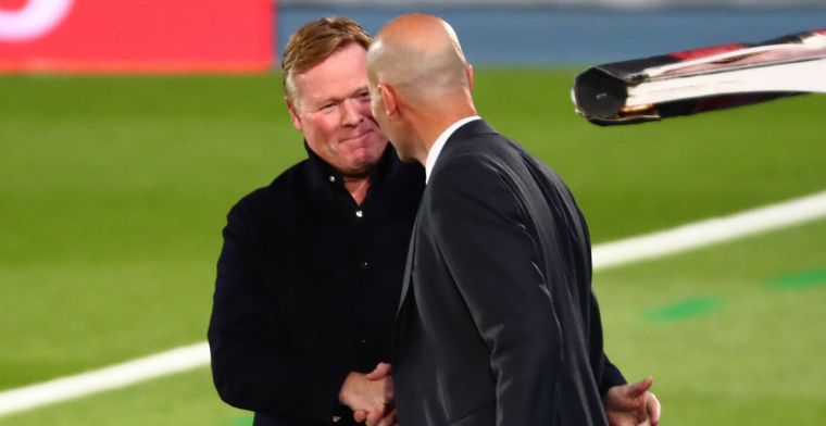 Koeman en Zidane gaan los in Clásico: Real Madrid legt achilleshiel Barça bloot