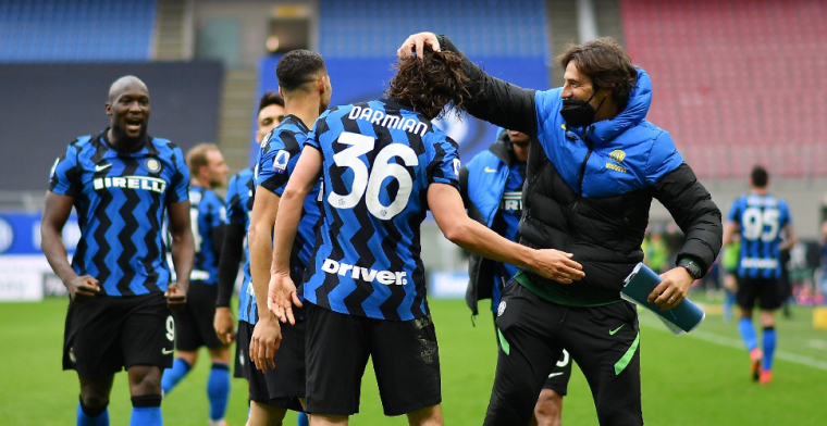 Internazionale zet met goal in extremis grote stap richting landstitel