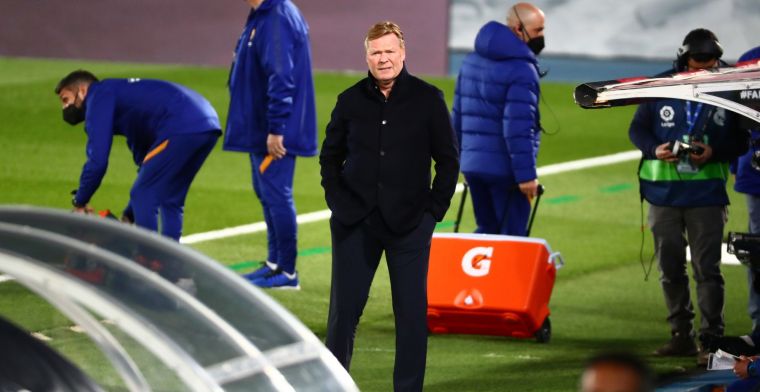 'Barcelona weigert woede-uitbarsting van Koeman na verloren Clásico te steunen'