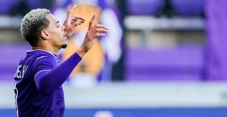 Na drie maanden scoort Nmecha nog eens een veldgoal voor Anderlecht