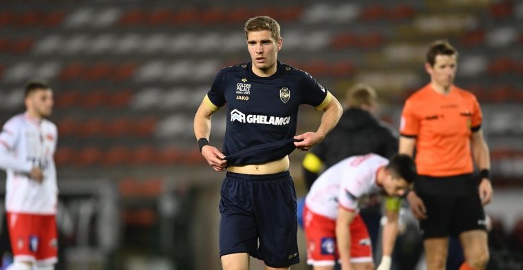 Le Marchand (Antwerp) kent schorsing na rode kaart tegen Moeskroen
