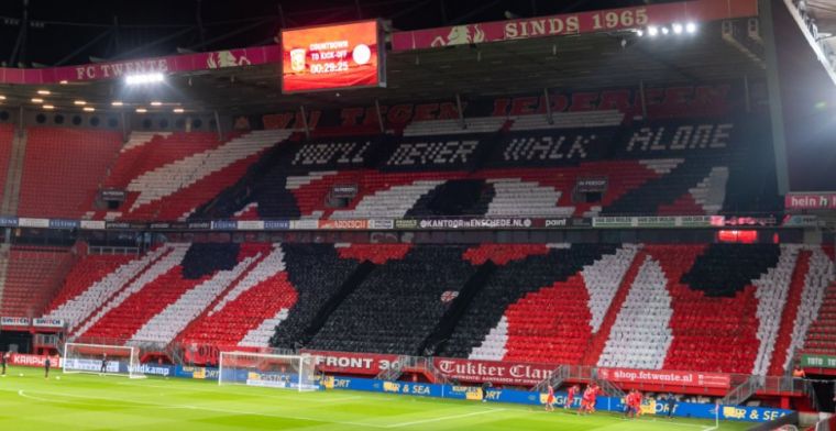 Duidelijk statement harde kern Twente: 'Met oog op EK opeens wel mogelijkheden?'