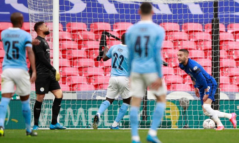 Quadruple-droom Man City eindigt op Wembley: Ziyech gidst Chelsea naar finale