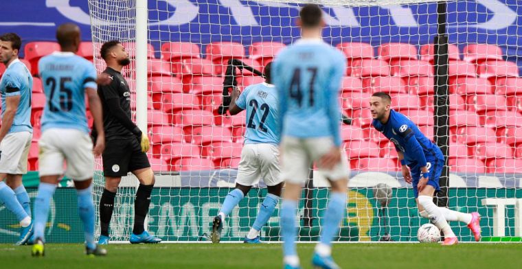 Quadruple-droom Man City eindigt op Wembley na blessure van De Bruyne