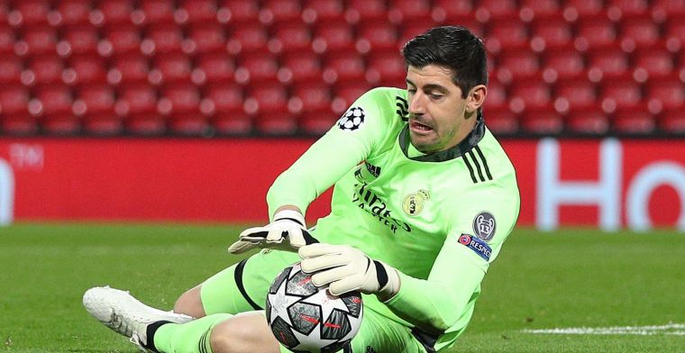 Courtois moet Real rechthouden in Getafe en deelt sneertje uit: Altijd droog