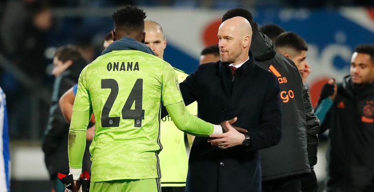 Ten Hag hekelt 'belachelijke maatregel': 'Ik vind het vreselijk voor Onana'