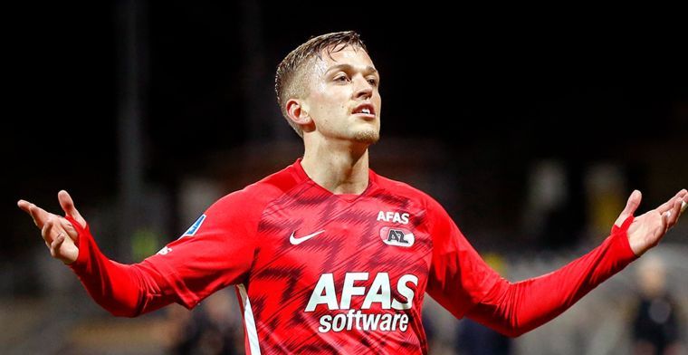 Clubs uit Italië volgen AZ-aanvaller Karlsson