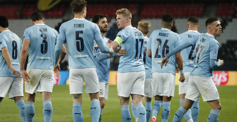 Manchester City recht de rug tegen Paris Saint-Germain en kan CL-finale ruiken