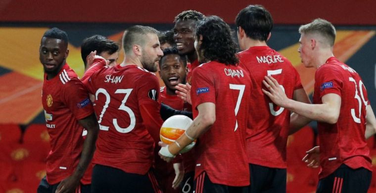 Man United vernedert AS Roma en staat met één been in finale Europa League