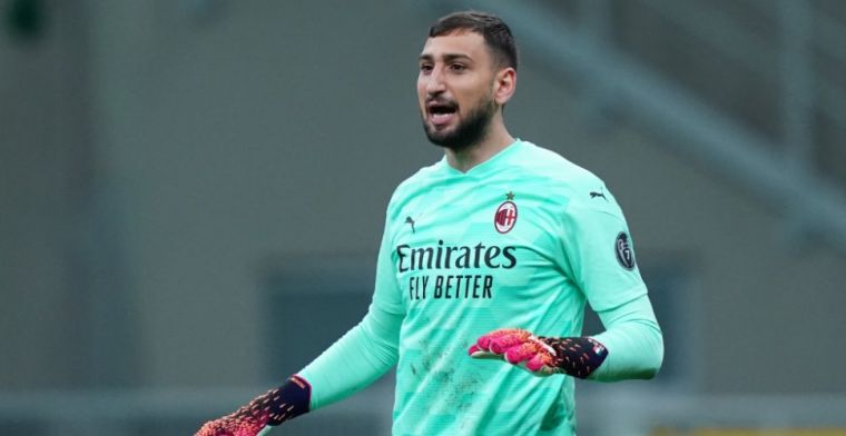 Sky Italia: 'Harde kern van Milan keert zich tegen Donnarumma'