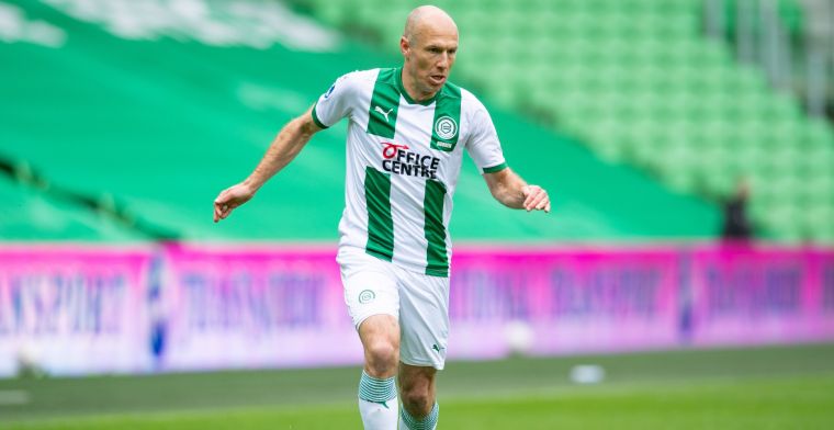 Robben twijfelt over meespelen tegen Emmen en geeft signaal af: 'Dit hoort niet'