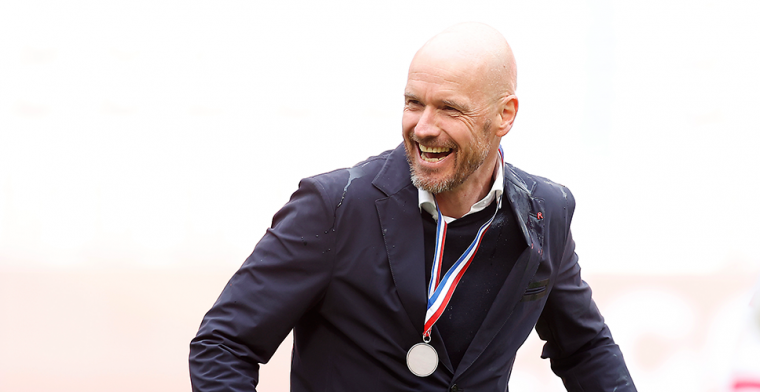 Ten Hag over eventueel Ajax-vertrek: 'Op mijn vrouw gejaagd, verder niets'