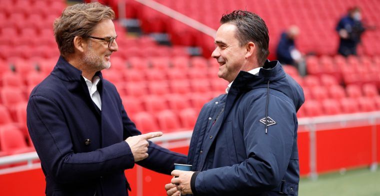 Overmars rekent op twee Ajax-transfers: 'Dat zij ervoor openstaan, is geen geheim'