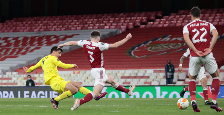 Villarreal zit gefrustreerd Arsenal dwars en gaat voor het eerst naar de finale
