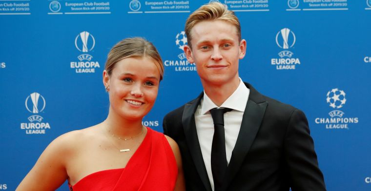 Frenkie de Jong: Dankzij Mik voel ik me gelukkig in onze Spaanse thuissituatie