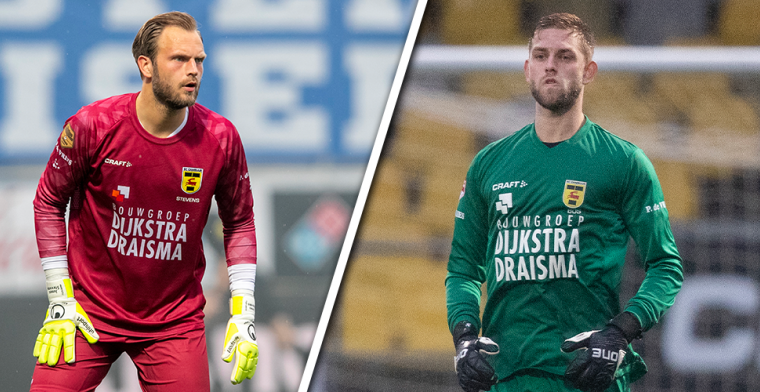 Cambuur-doelman gunt concurrent plek onder de lat: 'Prachtig mooi gebaar'