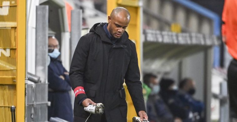 Kompany reageert na gelijkspel Anderlecht: Ik kan niet tevreden zijn
