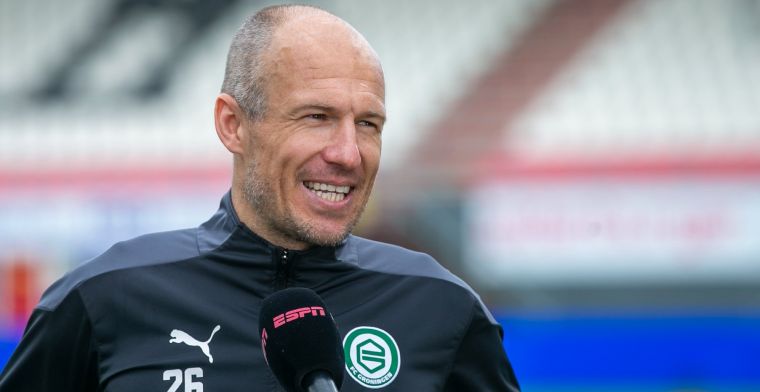 Robben kondigt 'beslissing' aan na glansrol bij Groningen: 'Nu is het makkelijk'