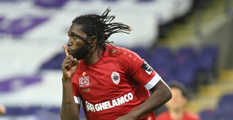 'Antwerp mag beginnen hopen op langer verblijf van Mbokani'