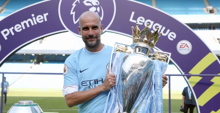 Guardiola is opnieuw kampioen en plaatst zichzelf in een illuster rijtje