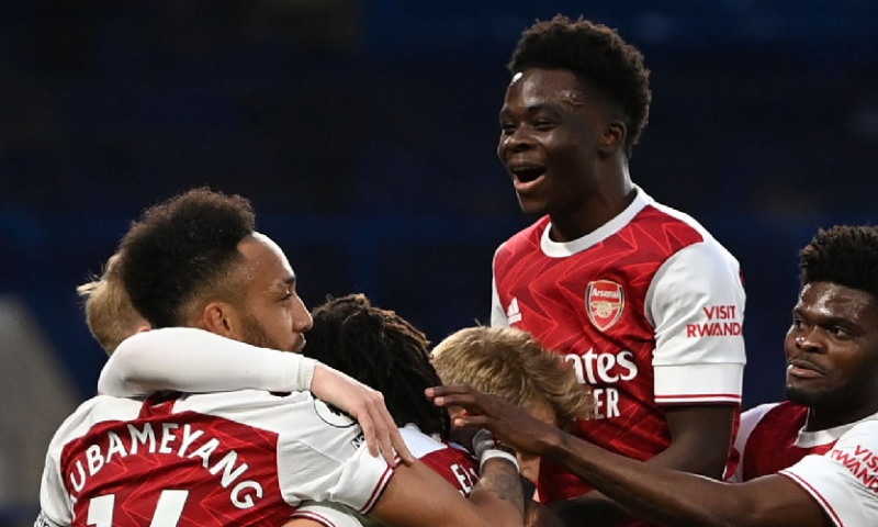 Blunder Jorginho kost Chelsea de kop in stadsderby tegen Arsenal Afbeelding: Blunder Jorginho kost Chelsea de kop in stadsderby tegen Arsenal