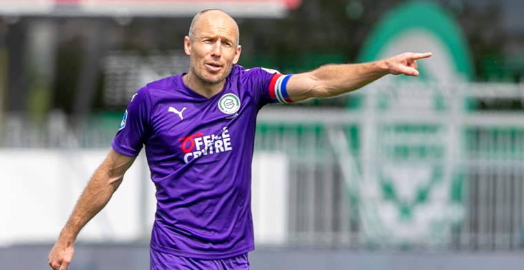 Fledderus legt de bal bij Robben: 'Aan ons zal het in elk geval niet liggen'