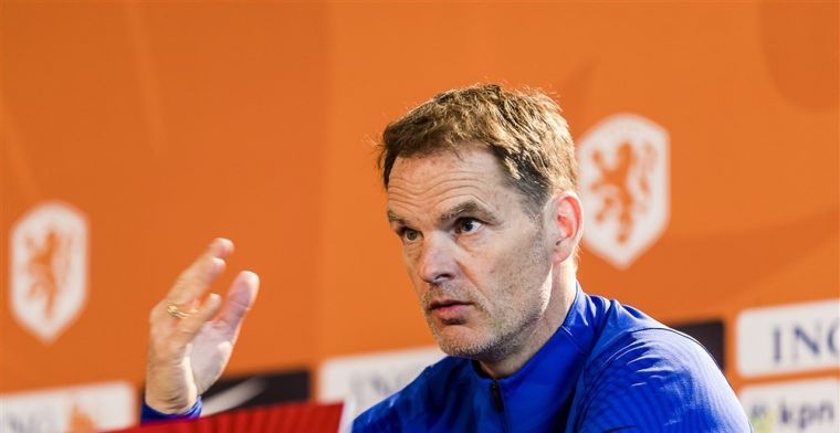 De Boer over 'zekerheidje' Blind: 'We gaan ervan uit dat hij het gaat halen'