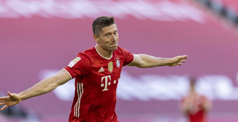 Lewandowski in rijtje met Müller en Makaay: 'Volgorde laat ik aan anderen over'
