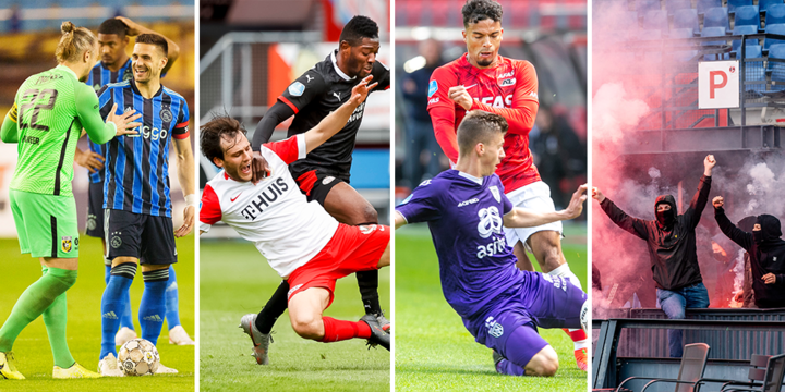 Ajax blijft op 3 gemiddeld, PSV houdt AZ af, Feyenoord schrikt alleen van vuurwerk