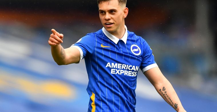 Brighton & Hove winnen voor eerste keer ooit tegen Man City met dank aan Trossard