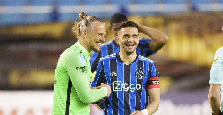 Pasveer speelde samen met Overmars en Ten Hag: 'Daar hebben ze goed zicht op'