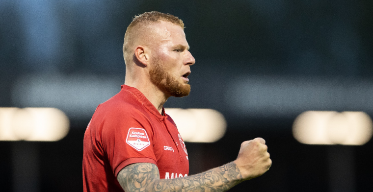 Almere City-doelpuntenmachine Verheydt is bezig met transfer