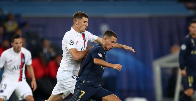 Real-voorzitter Pérez boos op Belg na blessure Hazard: 'Jij hebt hem geblesseerd'