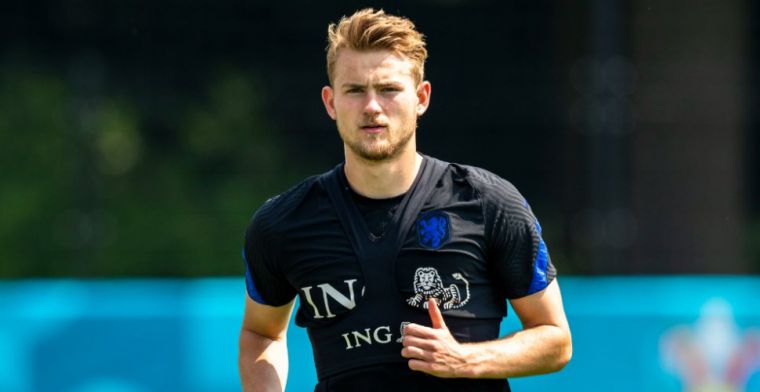 Goed nieuws voor De Boer: De Ligt doet mee aan afsluitende training voor Oekraïne