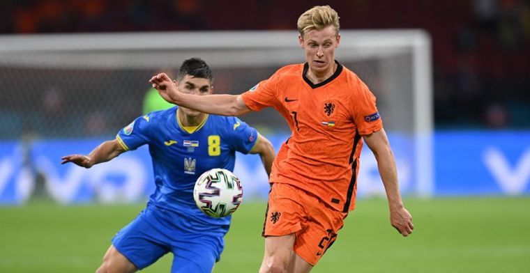 Frenkie de Jong zelf ook verrast: 'Ik weet het niet, eigenlijk nog nooit gehad'