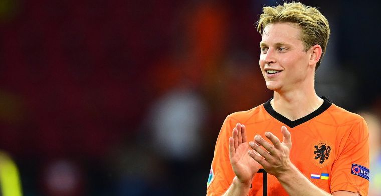 Frenkie de Jong haalt schouders op om nationale discussie: Wel vermakelijk