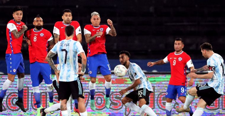 Messi tovert op zesde Copa, Tagliafico bestraft door VAR: valse start Argentinië