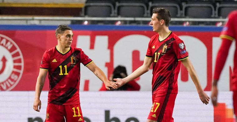 Trossard over Lukaku: Hij is een topspeler, zowel naast als op het veld