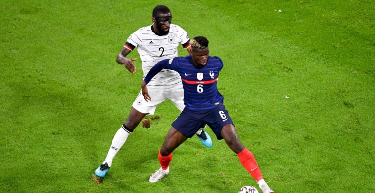 Bijtincident Pogba en Rüdiger: 'Ik wil niet dat hij geschorst wordt'