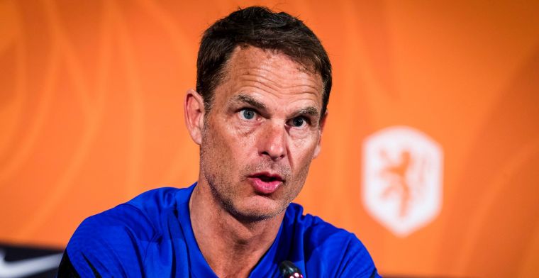 De Boer schept duidelijkheid: 'Ik weet wat ik aan hem heb, maar ik wil Wout zien'