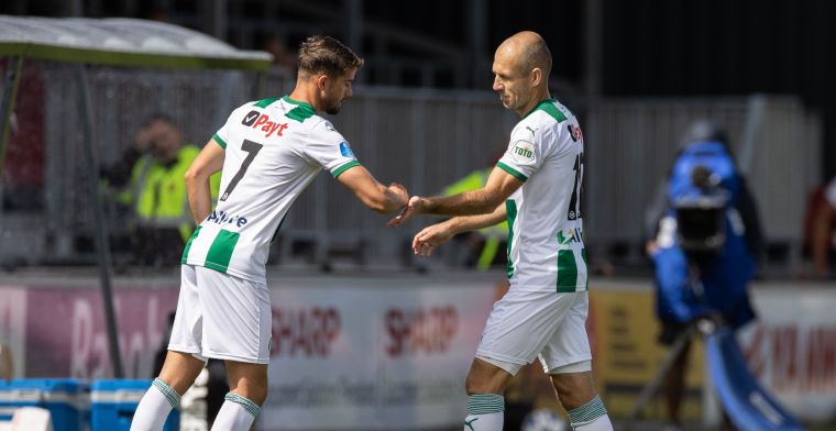 Jarig FC Groningen praat met twijfelende Robben: Dat is de worsteling die er is